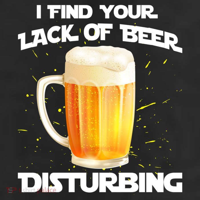 I Find Your Lack Of Beer Disturbing 11oz C Handle Ceramic Mug