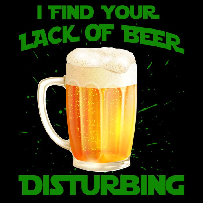 I Find Your Lack Of Beer Disturbing 16oz Travel Tumbler