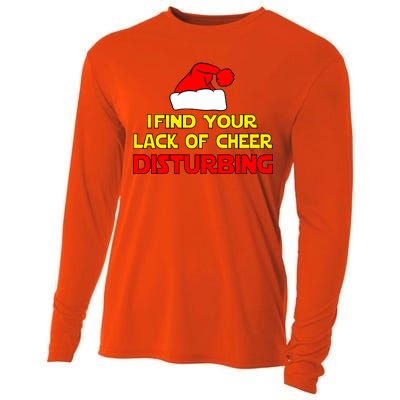 I Find Your Lack Of Cheer Disturbing Cooling Performance Long Sleeve Crew