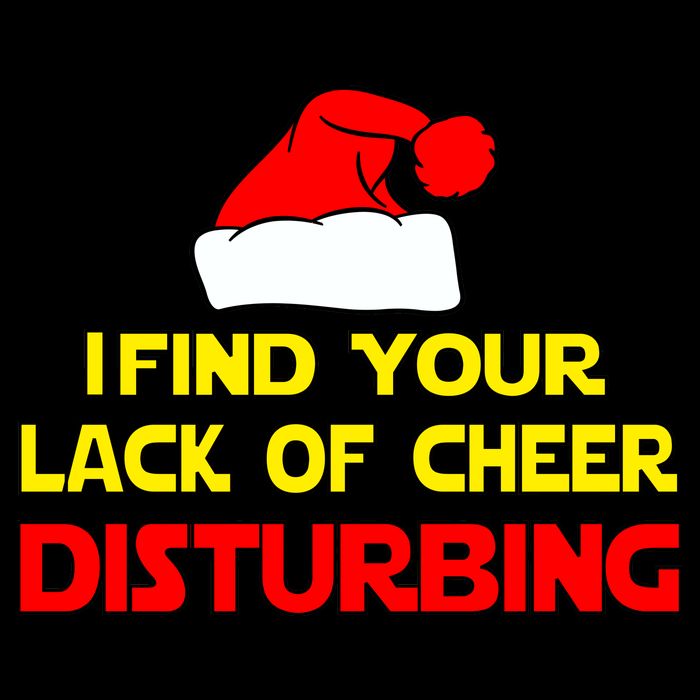 I Find Your Lack Of Cheer Disturbing Youth Performance Sprint T-Shirt
