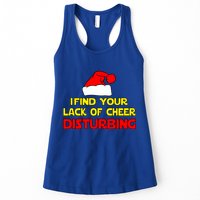 I Find Your Lack Of Cheer Disturbing Womens Tank Top