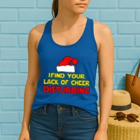 I Find Your Lack Of Cheer Disturbing Womens Tank Top