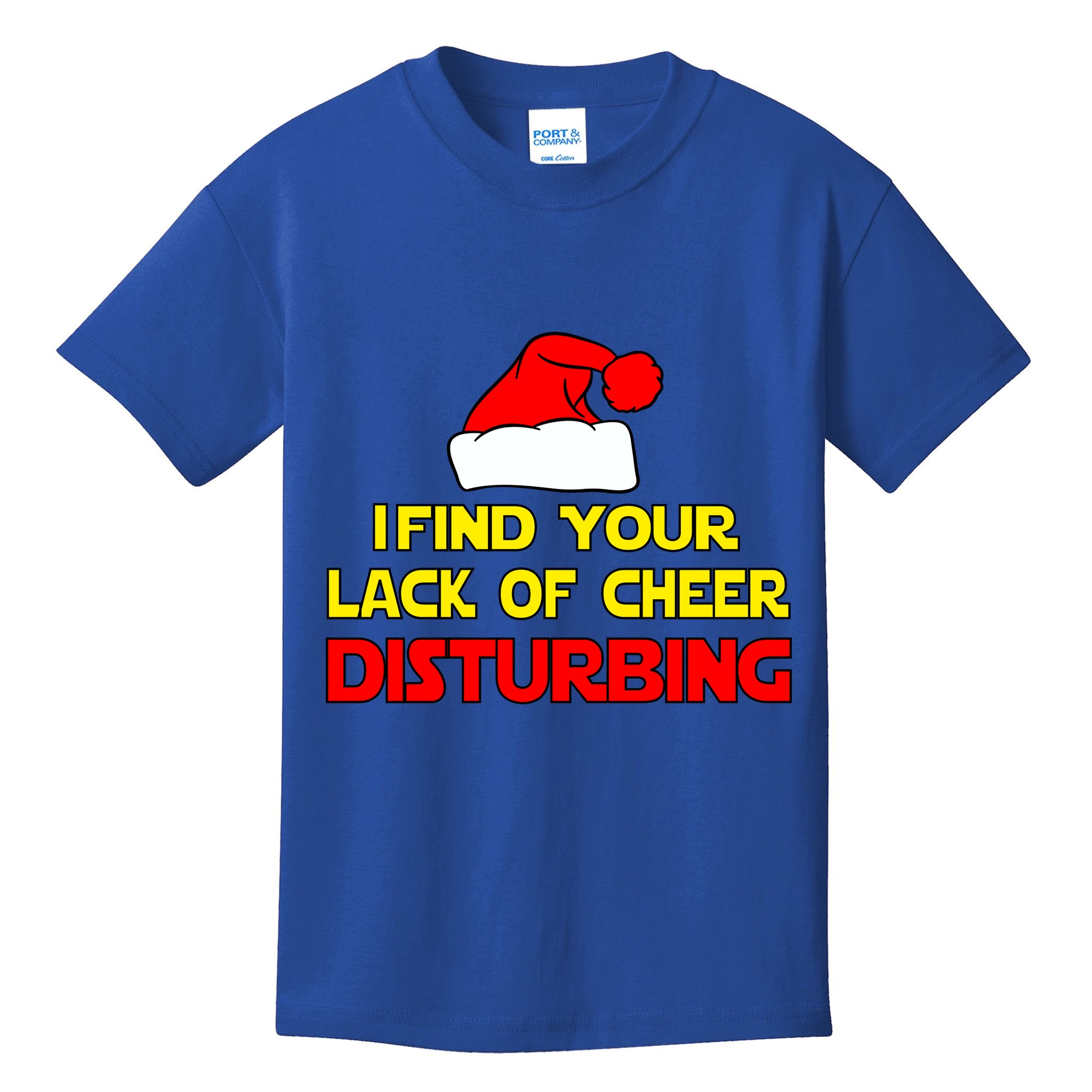 I Find Your Lack Of Cheer Disturbing Kids T-Shirt
