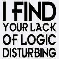 I Find Your Lack Of Logic Disturbing Garment-Dyed Sweatshirt