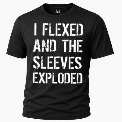 I Flexed And The Sleeves Exploded Performance Shirt