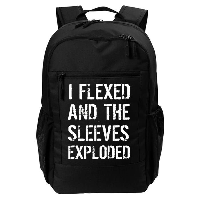I Flexed And The Sleeves Exploded Backpack
