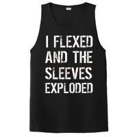 I Flexed And The Sleeves Exploded PosiCharge Competitor Tank