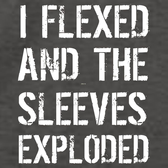 I Flexed And The Sleeves Exploded Vector Backpack