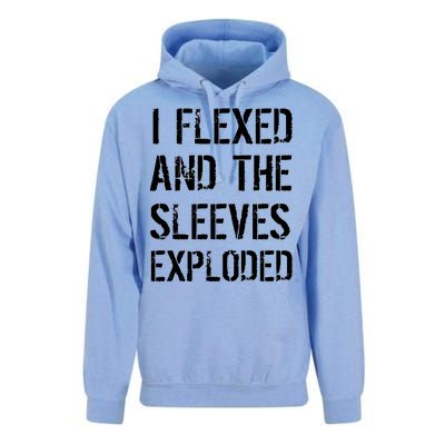 I Flexed And The Sleeves Exploded Unisex Surf Hoodie