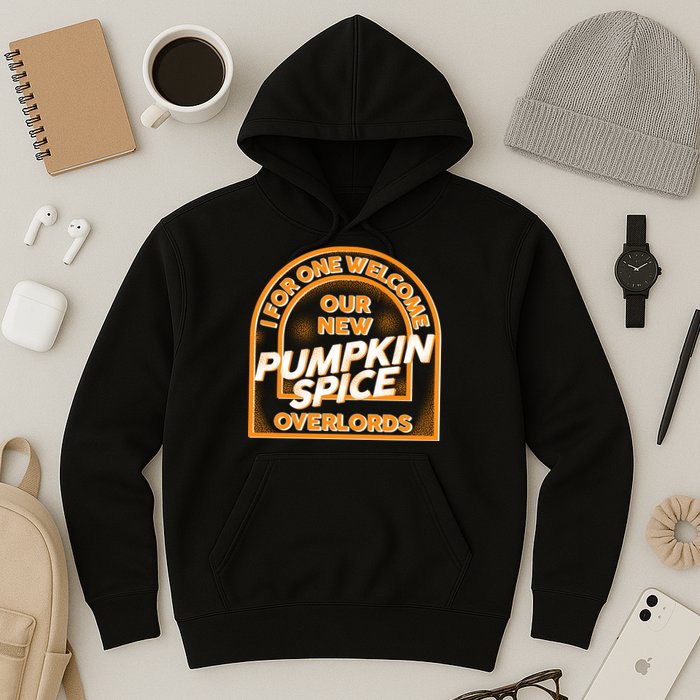  I For One Welcome Our New Pumpkin Spice Overloads Logo Hoodie