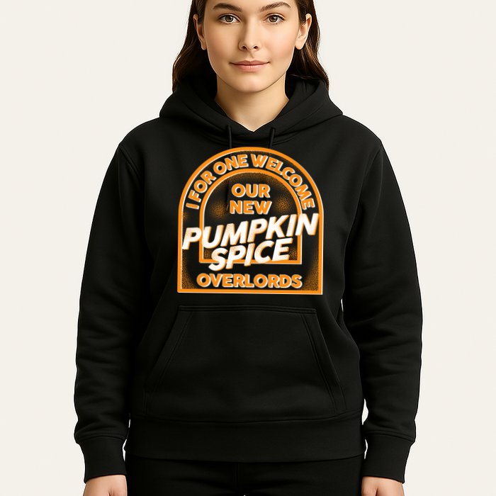  I For One Welcome Our New Pumpkin Spice Overloads Logo Hoodie