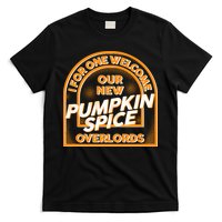  I For One Welcome Our New Pumpkin Spice Overloads Logo T-Shirt