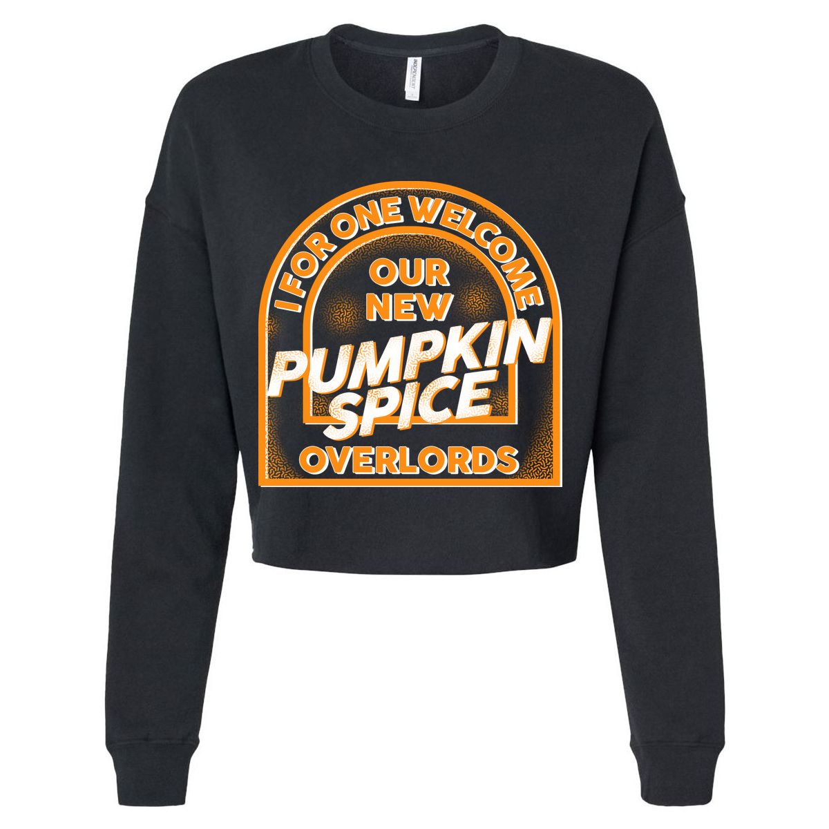  I For One Welcome Our New Pumpkin Spice Overloads Logo V-Neck T-Shirt