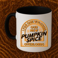  I For One Welcome Our New Pumpkin Spice Overloads Logo Mug