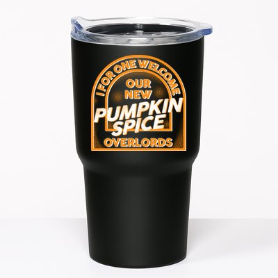  I For One Welcome Our New Pumpkin Spice Overloads Logo Tumbler