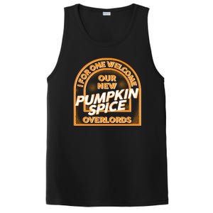  I For One Welcome Our New Pumpkin Spice Overloads Logo PosiCharge Competitor Tank