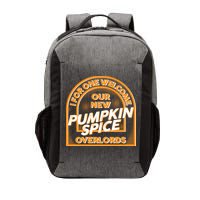  I For One Welcome Our New Pumpkin Spice Overloads Logo Vector Backpack
