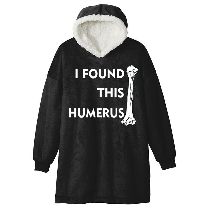 I Found This Humerus Hooded Wearable Blanket