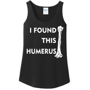 I Found This Humerus Ladies Essential Tank