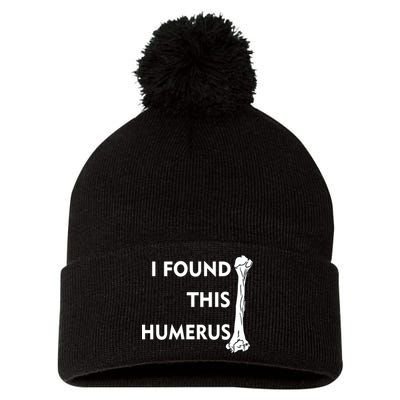 I Found This Humerus Pom Pom 12in Knit Beanie