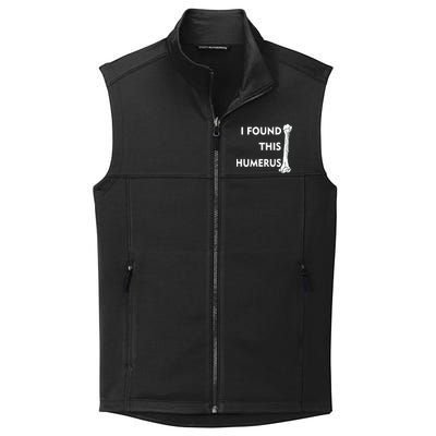 I Found This Humerus Collective Smooth Fleece Vest