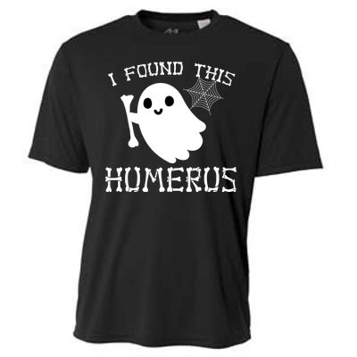 I Found This Humerus Funny Halloween Ghost Cooling Performance Crew T-Shirt