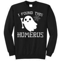 I Found This Humerus Funny Halloween Ghost Sweatshirt