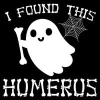 I Found This Humerus Funny Halloween Ghost 16oz Travel Tumbler