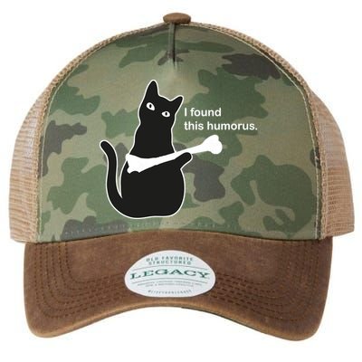 I Found This Humorous Cat Legacy Tie Dye Trucker Hat