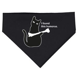 I Found This Humorous Cat USA-Made Doggie Bandana