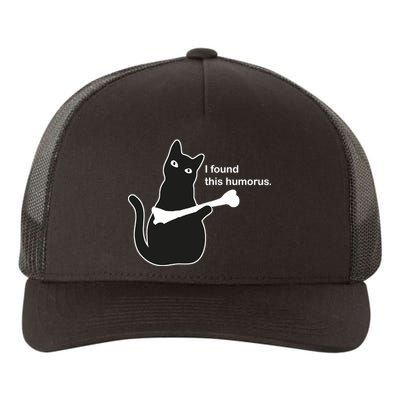 I Found This Humorous Cat Yupoong Adult 5-Panel Trucker Hat