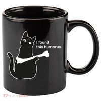 I Found This Humorous Cat 11oz C Handle Ceramic Mug