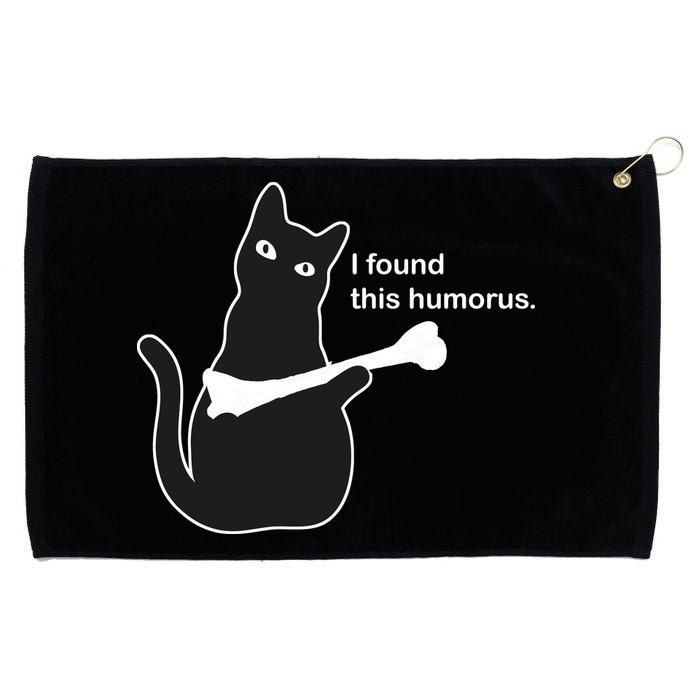 I Found This Humorous Cat Grommeted Golf Towel