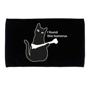 I Found This Humorous Cat Microfiber Hand Towel