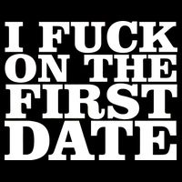 I Fuck On The First Date Women's Crop Top Tee
