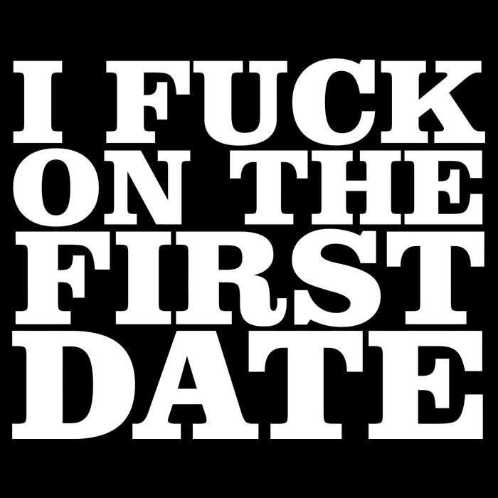 I Fuck On The First Date Women's Crop Top Tee