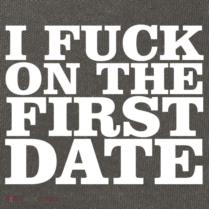 I Fuck On The First Date Cotton Canvas Backpack