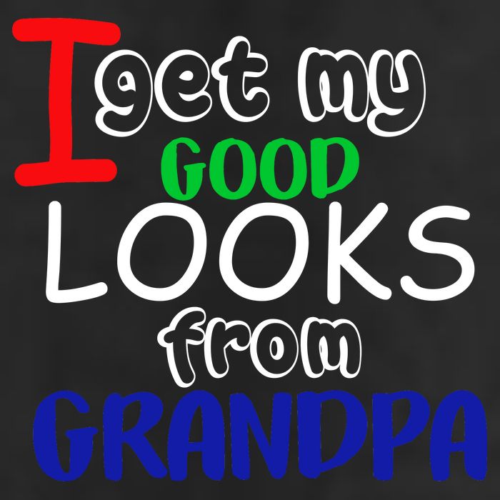 I Get My Looks From Grandpa Adult Drive Performance Visor
