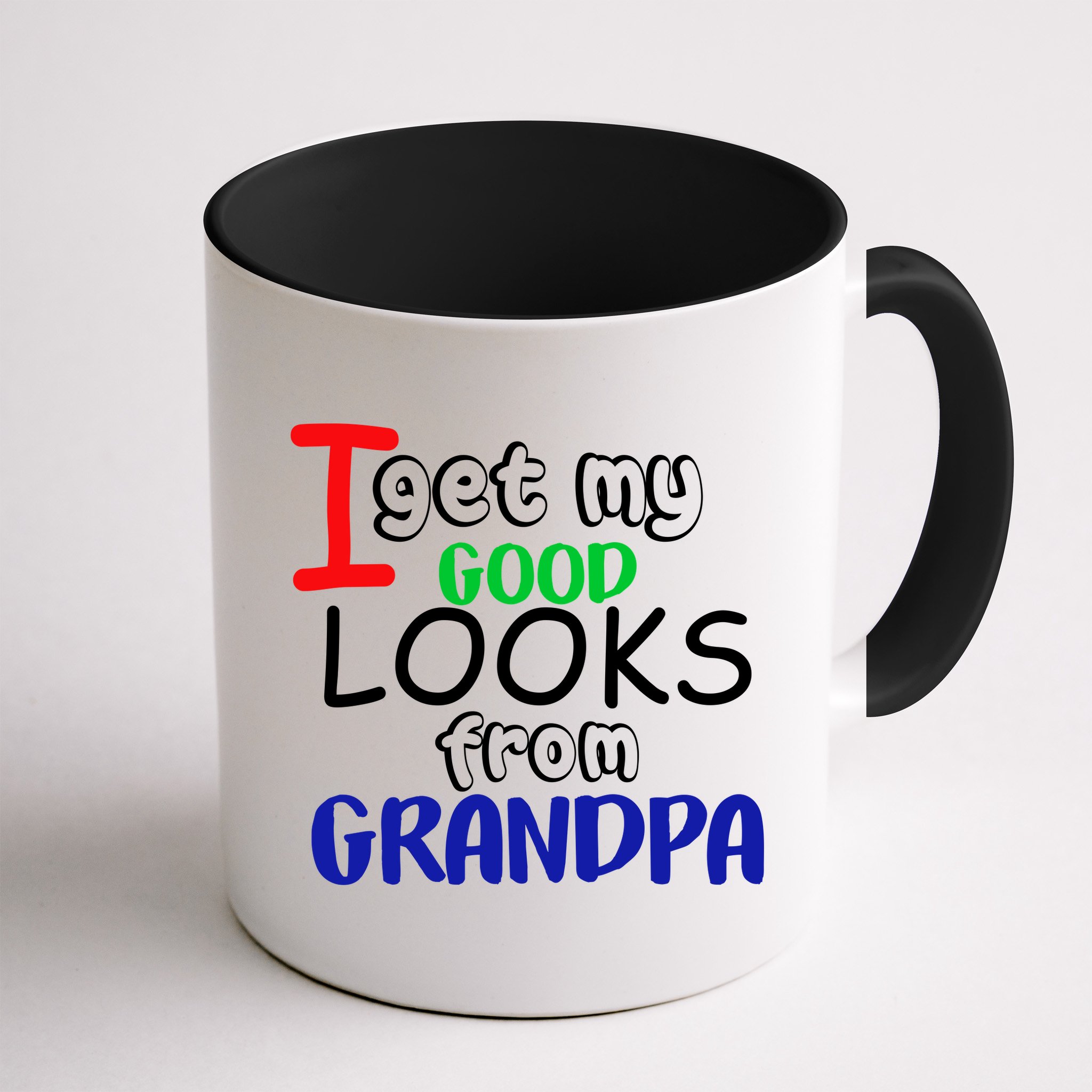 I Get My Looks From Grandpa Mug