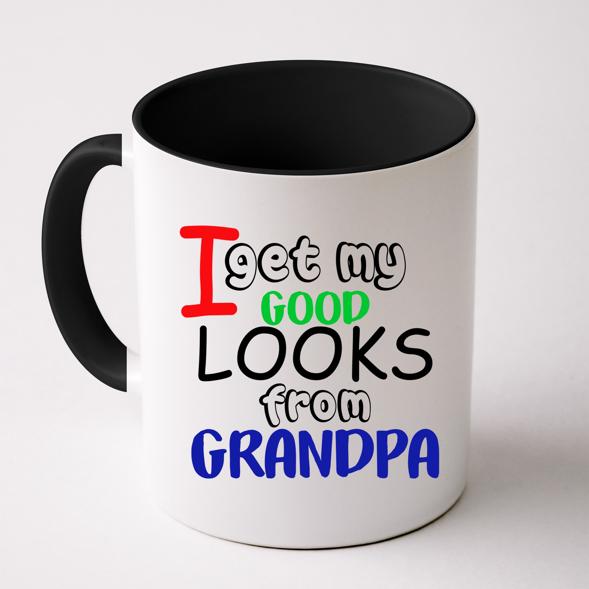 I Get My Looks From Grandpa Mug