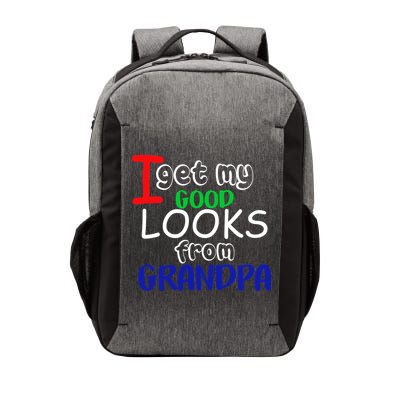 I Get My Looks From Grandpa Vector Backpack