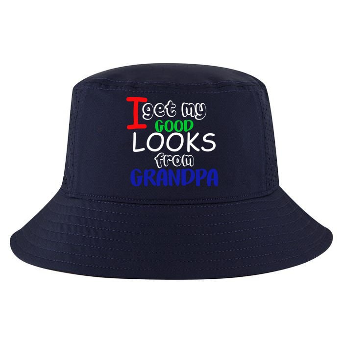 I Get My Looks From Grandpa Cool Comfort Performance Bucket Hat
