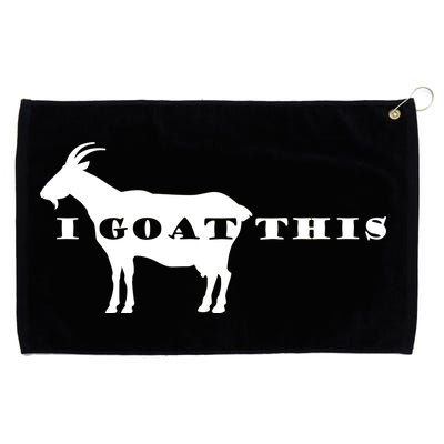 I Goat This Grommeted Golf Towel