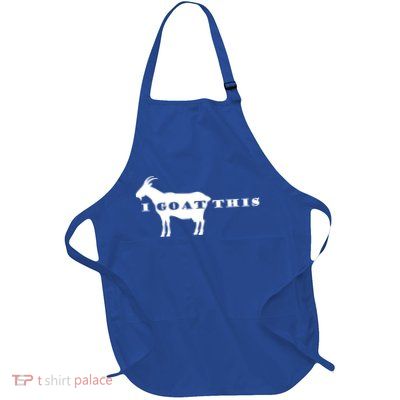 I Goat This Full-Length Apron With Pockets