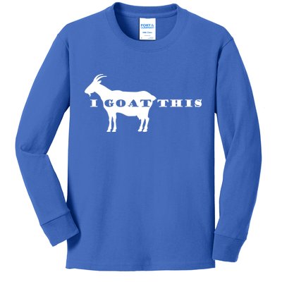 I Goat This Kids Long Sleeve Shirt