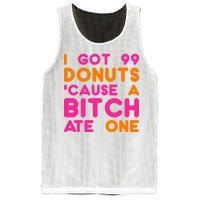 I Got 99 Donuts Cause A B*tch Ate One Mesh Reversible Basketball Jersey Tank