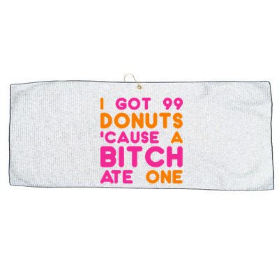 I Got 99 Donuts Cause A B*tch Ate One Large Microfiber Waffle Golf Towel