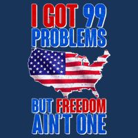 I Got 99 Problem But Freedom Ain't One 16 in Basic Backpack