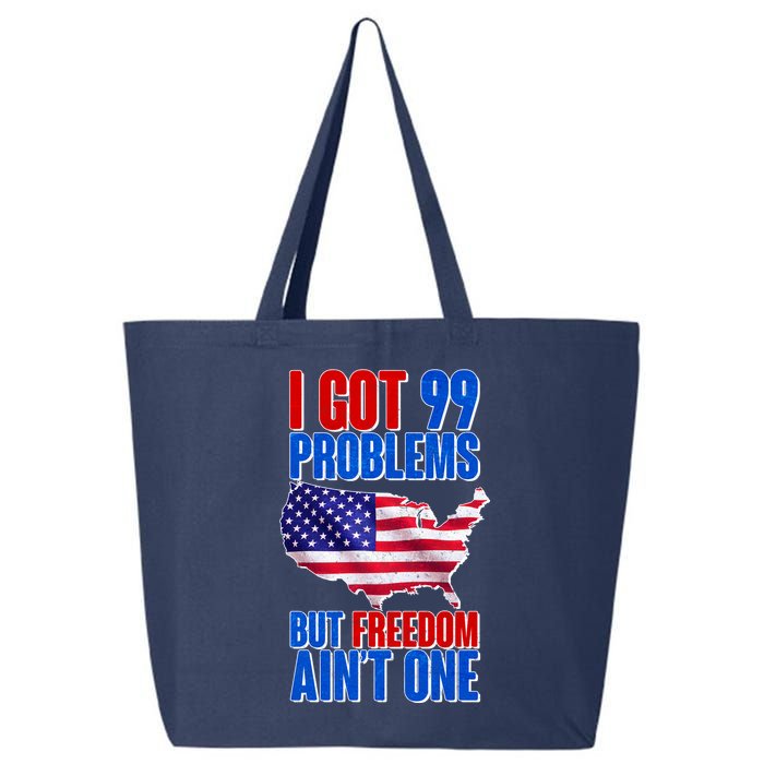 I Got 99 Problem But Freedom Ain't One 25L Jumbo Tote