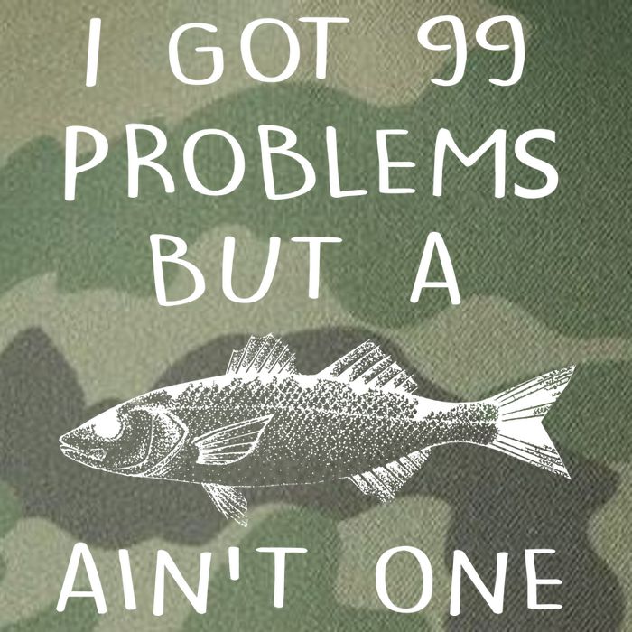 I Got 99 Problems But A Fish Ain't One Legacy Tie Dye Trucker Hat
